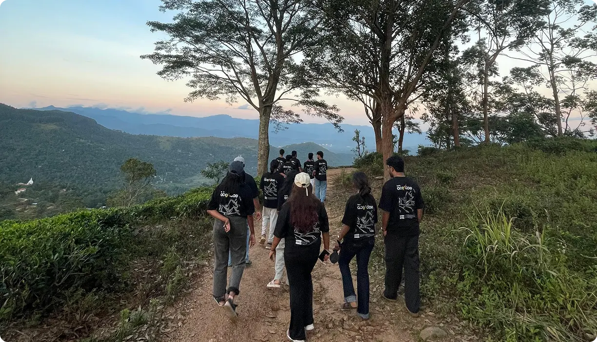 Acendae team outdoors